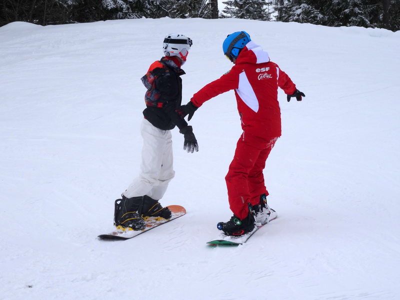 Cours particulier de snowboard