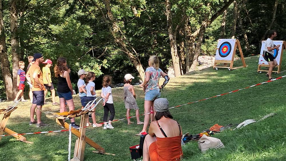 Animation tir à l’arc