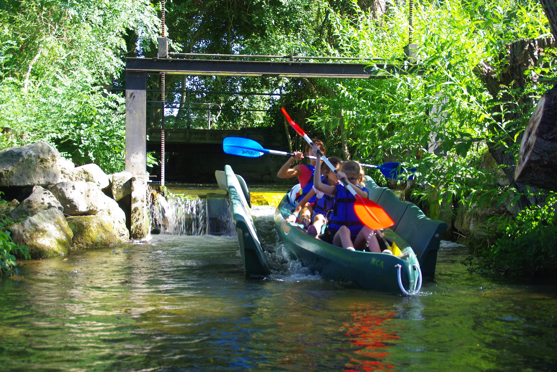 Canoë kayak St jean d'angely Destination Vals de Saintonge