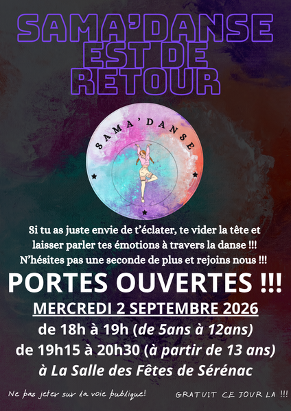 Portes Ouvertes - Sama'Danse