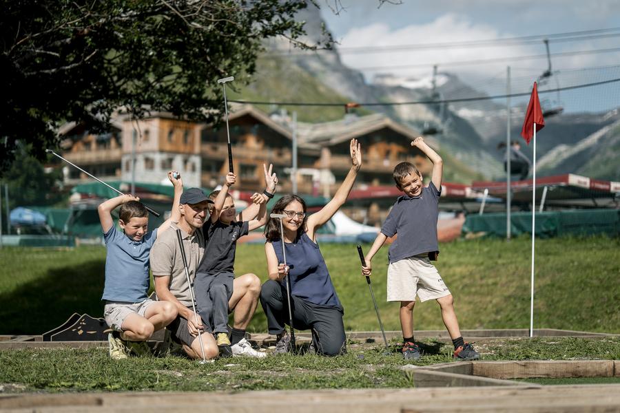 Mini golf_Val-d'Isère