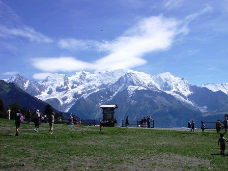 Vue Mont Blanc