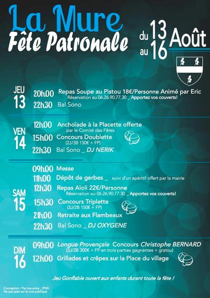 Fête Patronale de La Mure