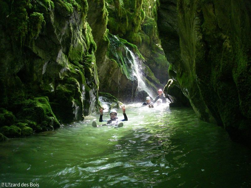 Lezard des Bois : canyoning