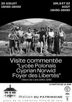 Visite commentée de l'exposition sur l'histoire du Lycée polonais Cyprian Norwi…