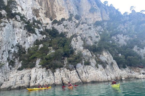 Sortie encadrée demi-journée kayak - Marseille