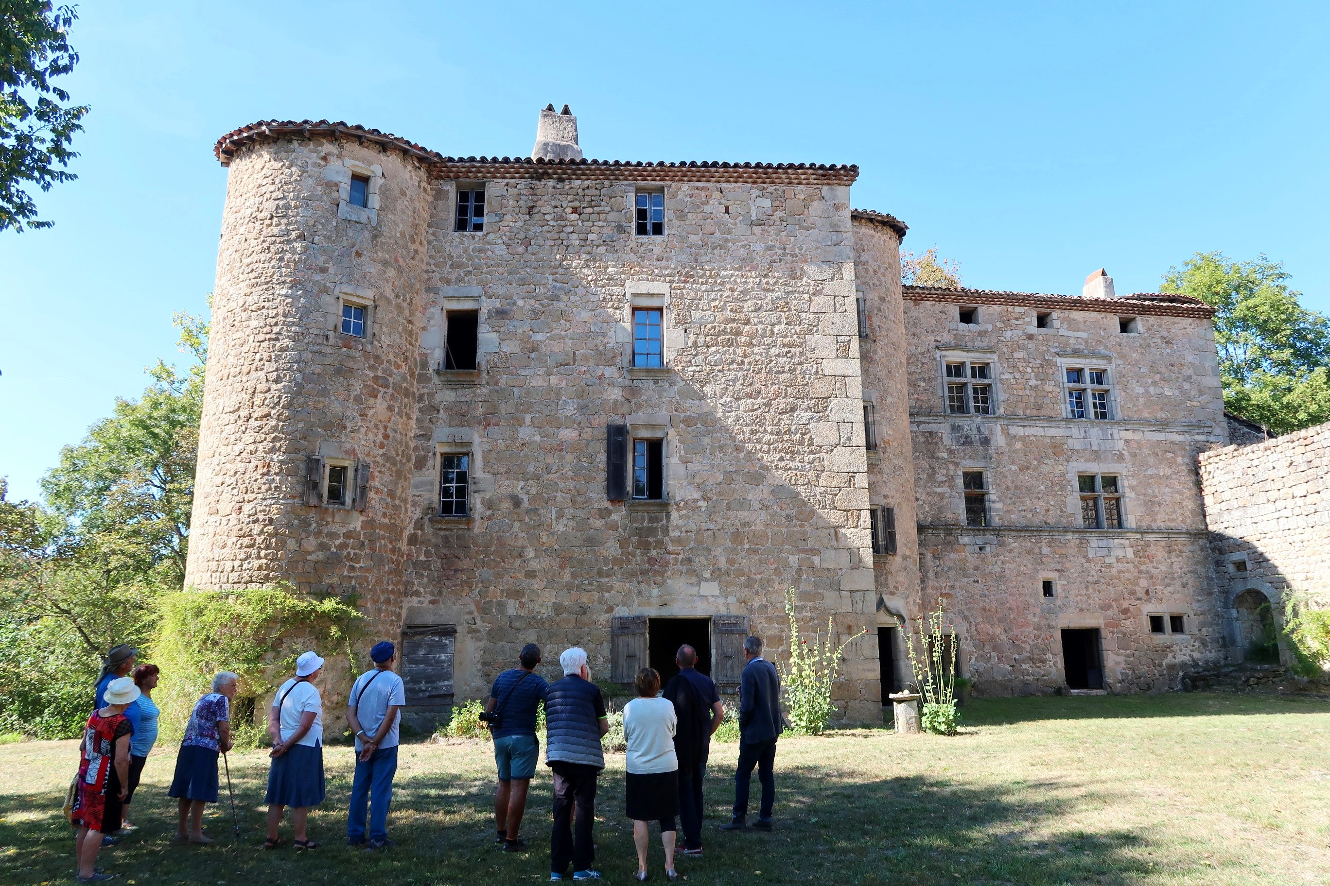 Le Château de Vaussèche à Vernoux-en-Vivarais