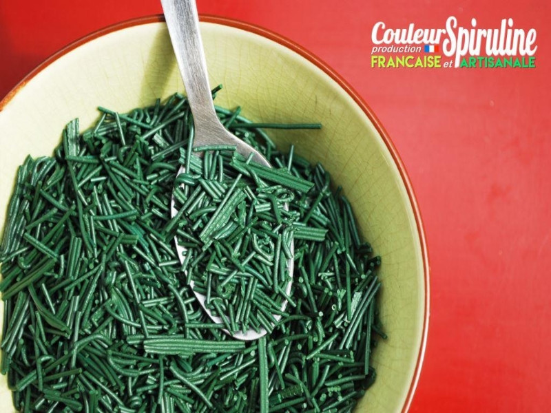 La Ferme des Parpaiouns - Couleur Spiruline