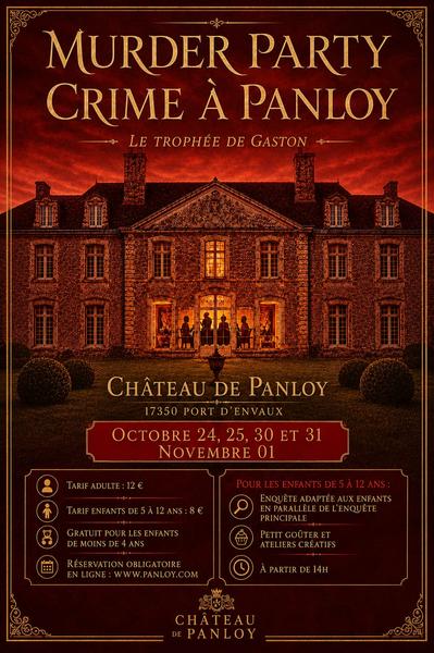 Halloween au Château de Panloy : menez l’enquête !