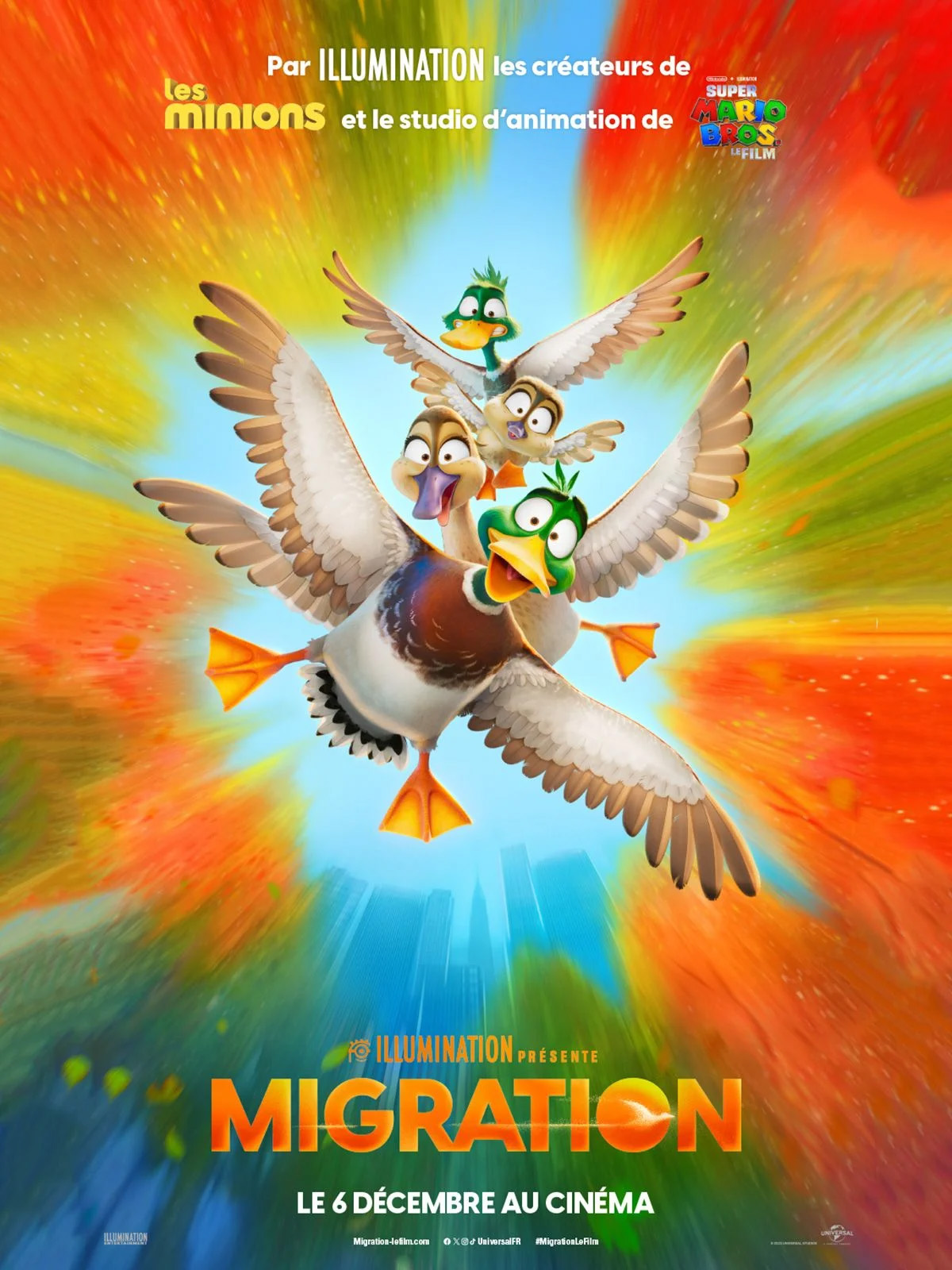Migration - ciné plein air | Les Contre-plongées
