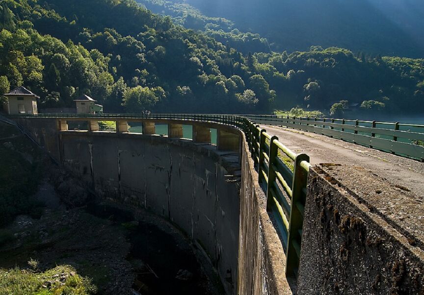 Barrage du Jotty (La Baume, 74)