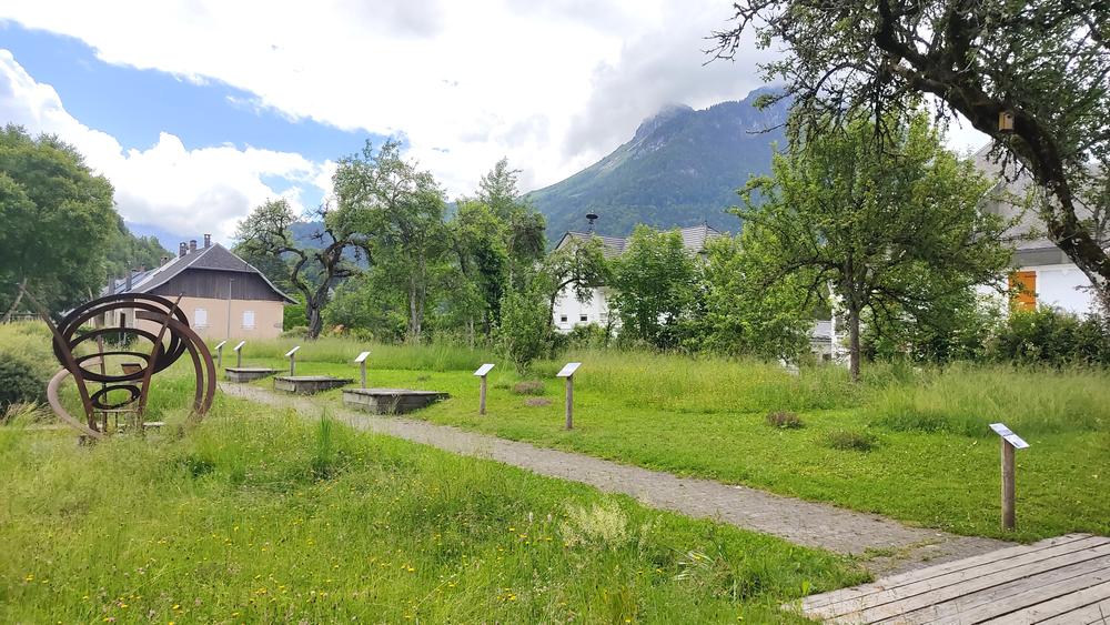 jardin et exposition