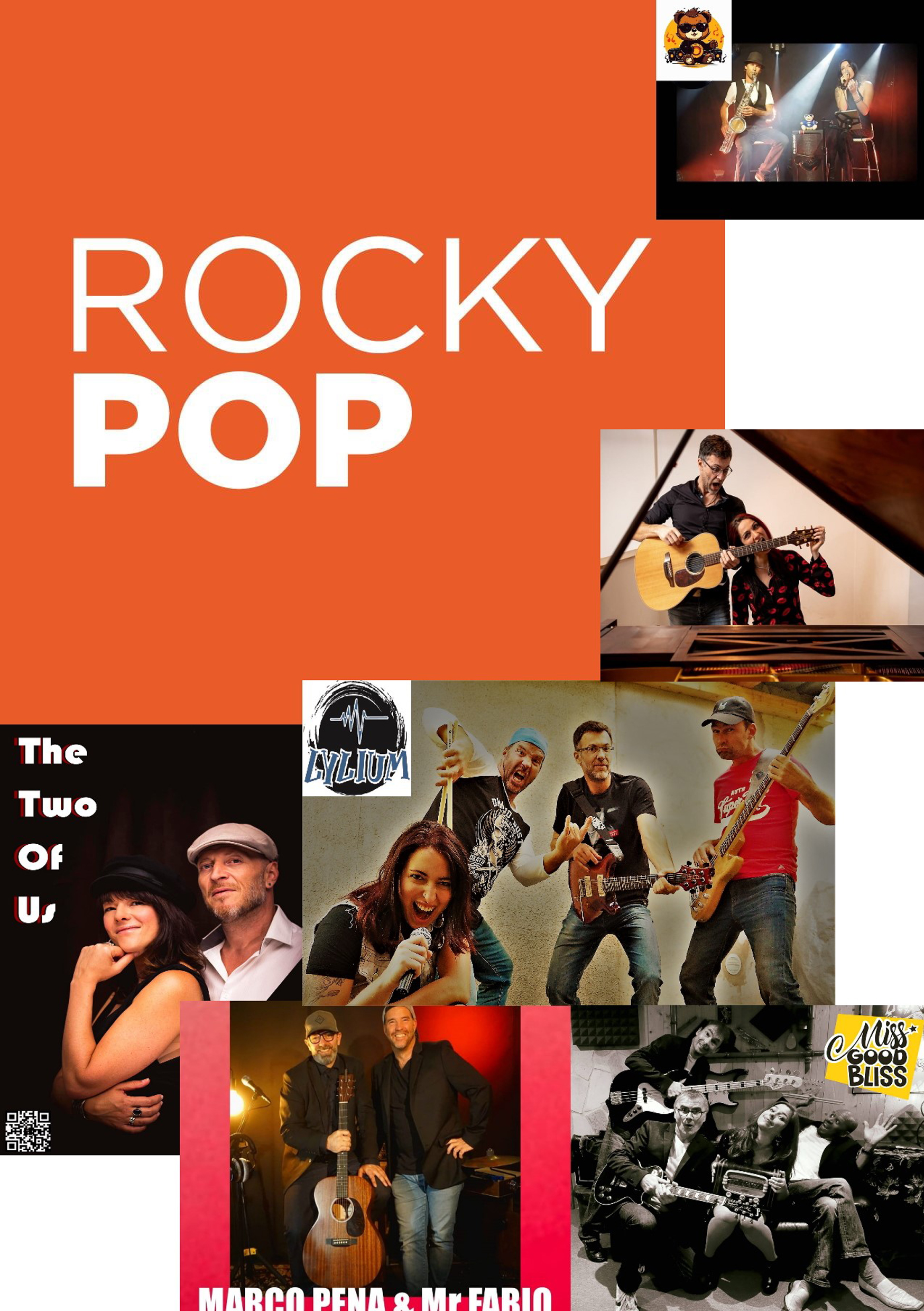 Rocky Pop hotel concert poster