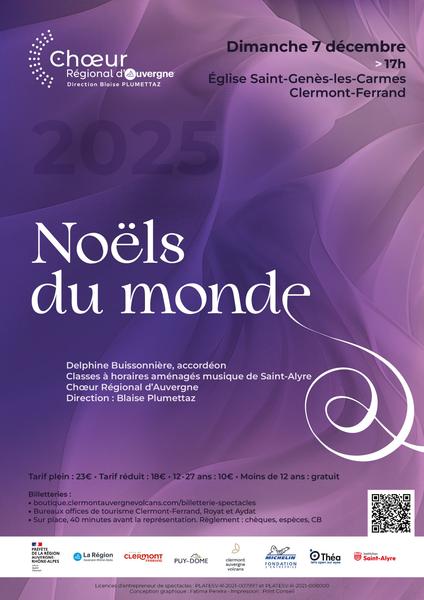 Noëls du monde | Église Saint-Genès des Carmes
