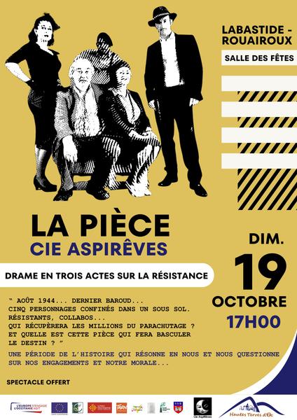 Rdv théâtre pour les commémorations nationales du 80e anniversaire de la Libération 