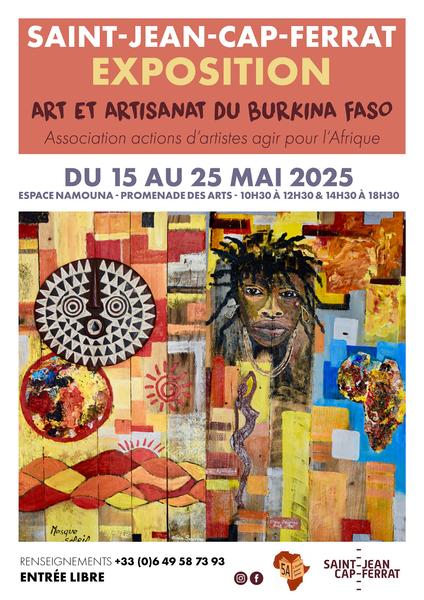 Exposition : Art et Artisanat du Burkina Faso_Saint-Jean-Cap-Ferrat