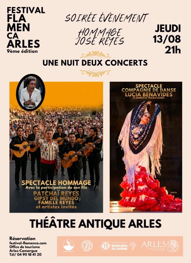 Une nuit magique au Théâtre Antique d&rsquo;Arles : Hommage à José Reyes