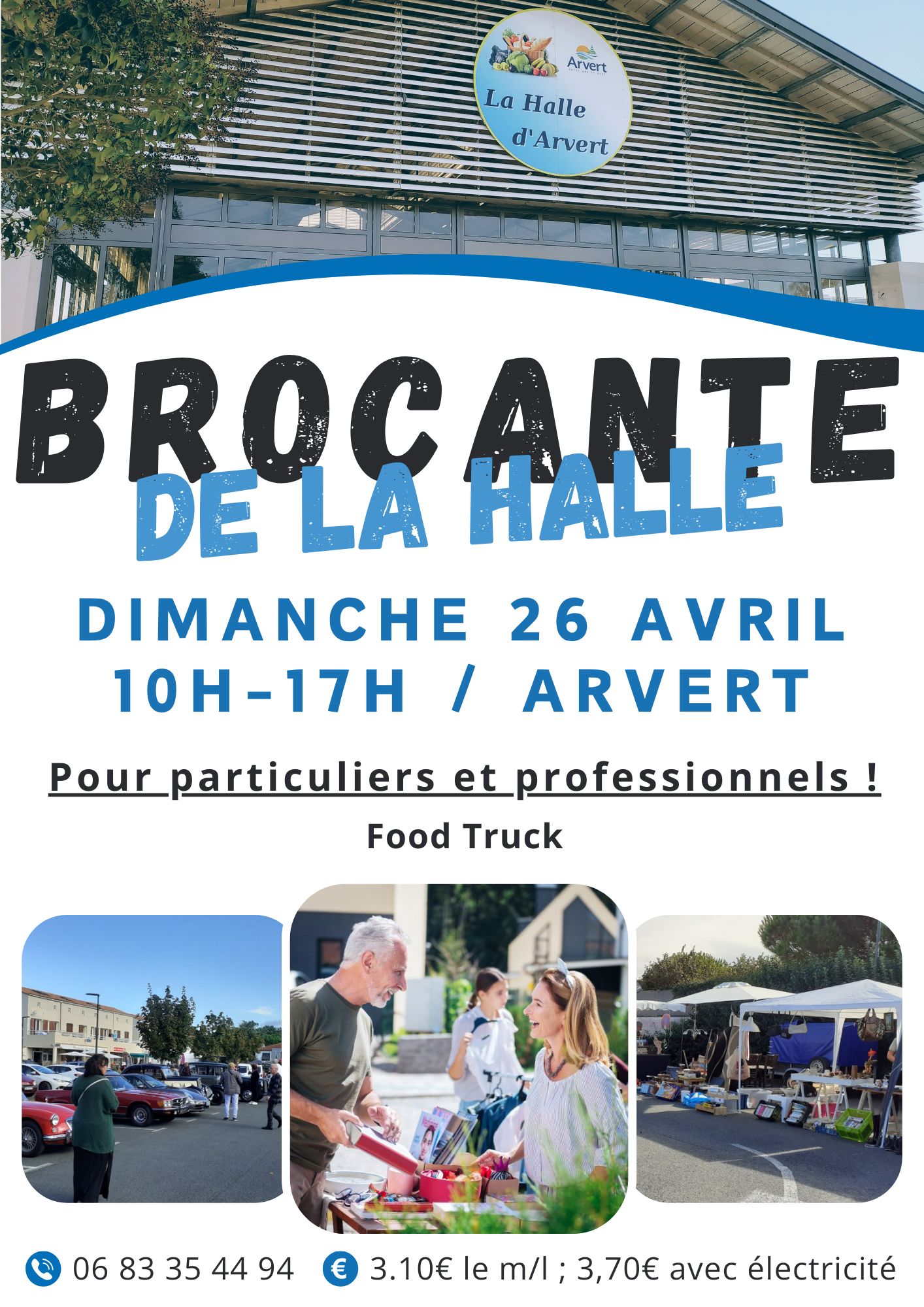 Brocante de la Halle avril 2026