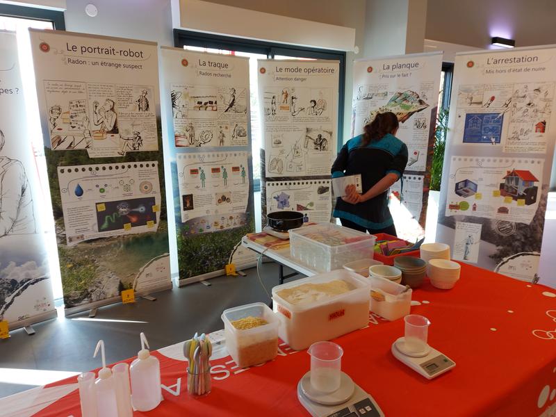Festival ligne de crêtes : Exposition 'Un tueur dans les Hautes-Alpes : le gaz radon'