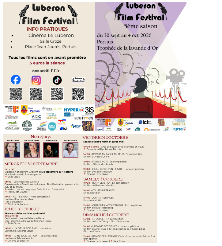 Luberon Film Festival – 5e édition