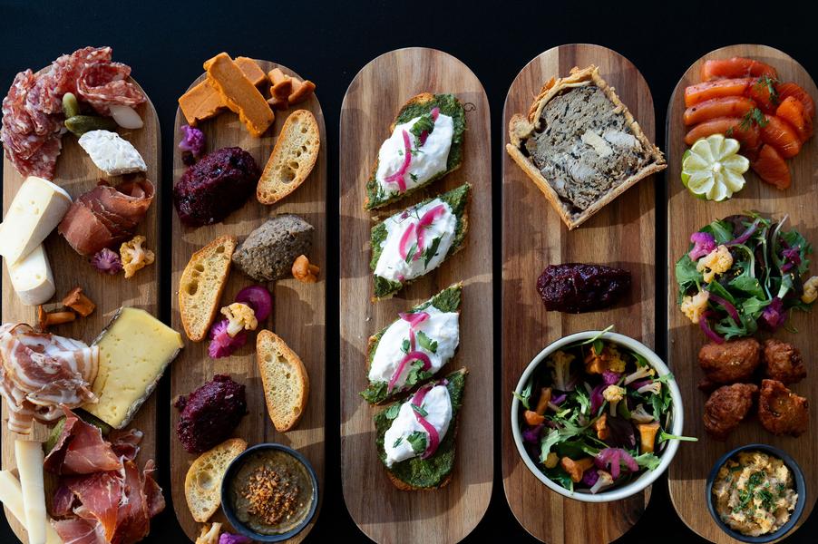 Adret Flégère planche apéritives à partager