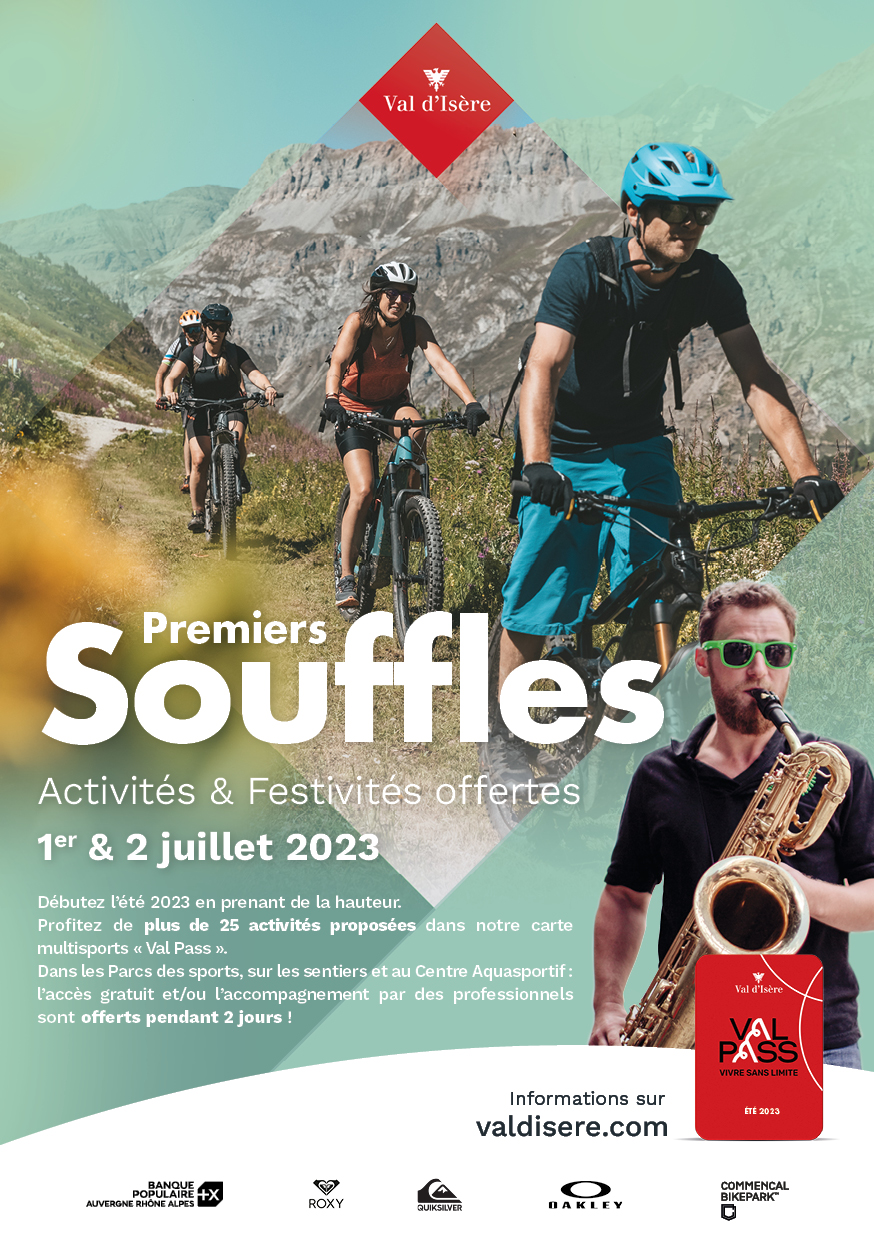 Affiche Premiers Souffles 2023 - Val d'Isère