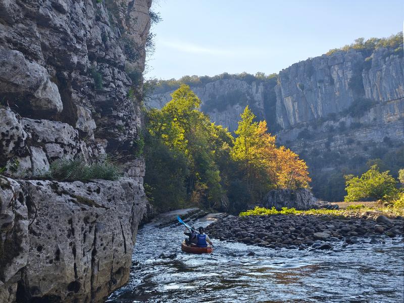 Rapide de la Truite avec Fab Guide Ardèche