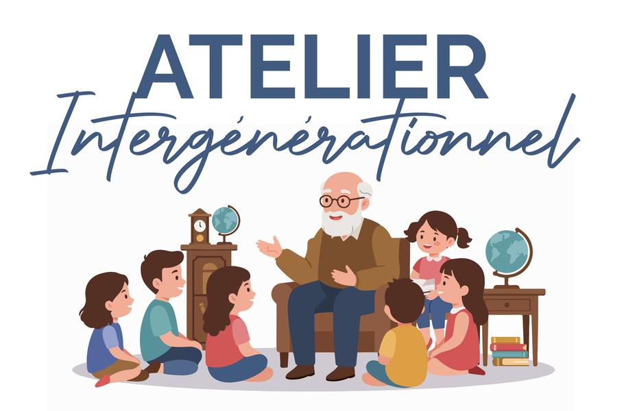 Atelier intergénérationnel "Vision Patrimoine et ma ville"