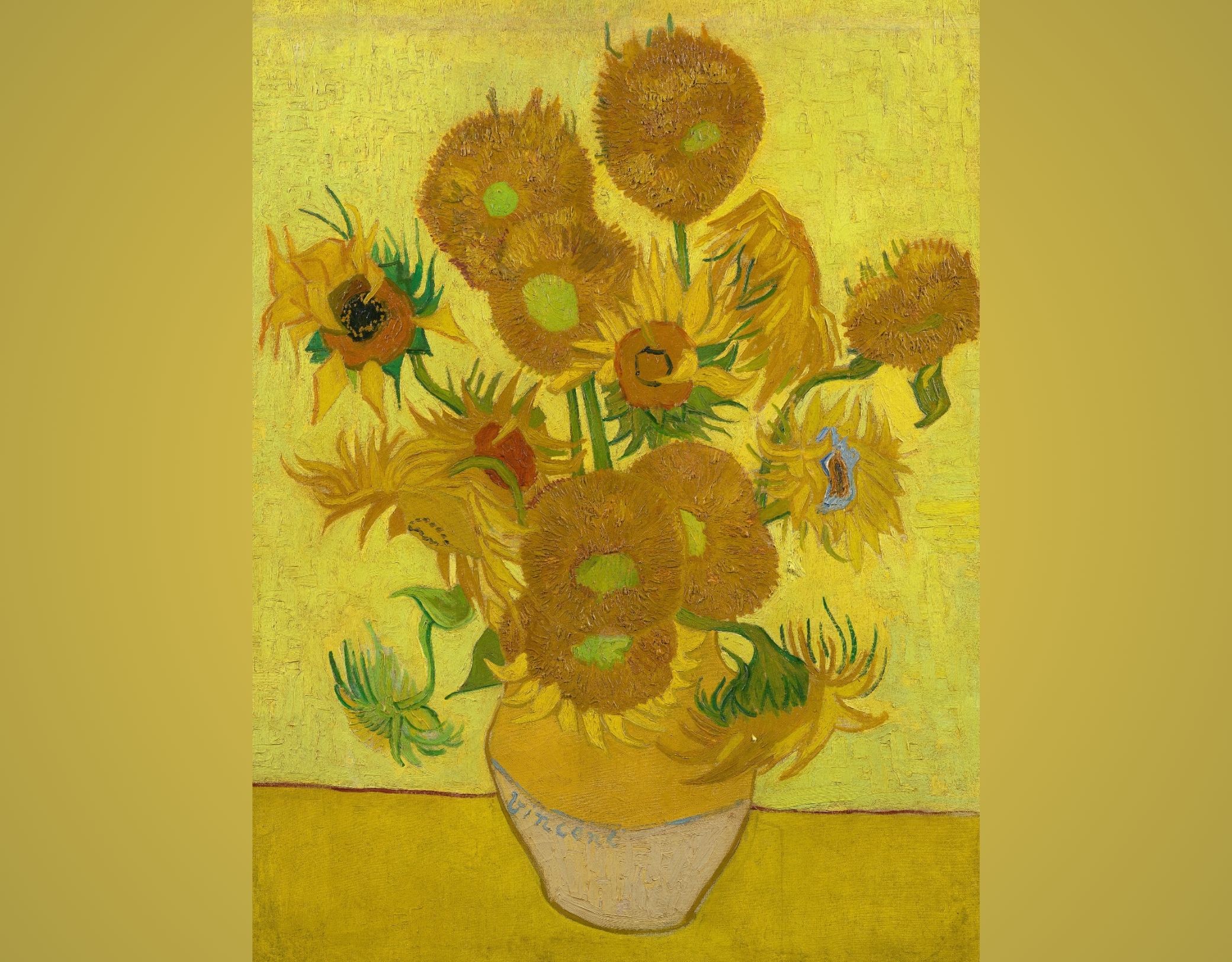 tableau tournesols Van Gogh