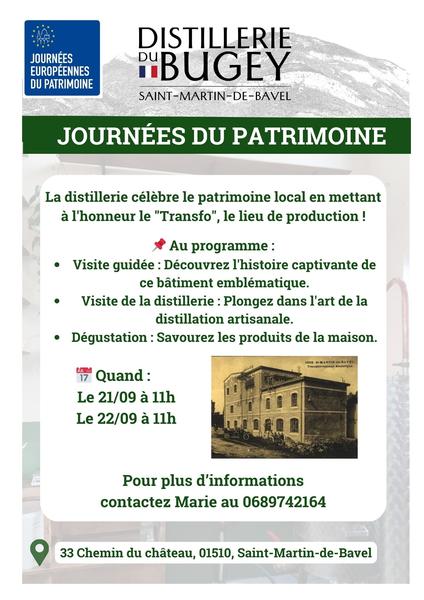 http://Visite%20guidée%20et%20dégustation%20gratuite%20à%20la%20Distillerie%20du%20Bugey%20-%20Journées%20Européennes%20du%20Patrimoine