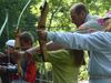 Serge Debatisse - moniteur de pêche et animateur tir à l'arc Tir à l'arc avec groupe d'enfants Ⓒ Serge Debatisse - moniteur de pêche et animateur tir à l'arc - 2014