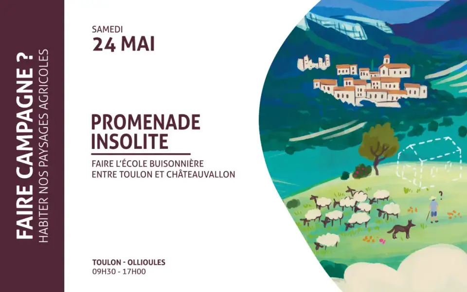 Balade de Toulon à Ollioules « Récit de voyage, d’une scène à l’autre - Les RDV Biodivertissants de la Métropole TPM_Toulon
