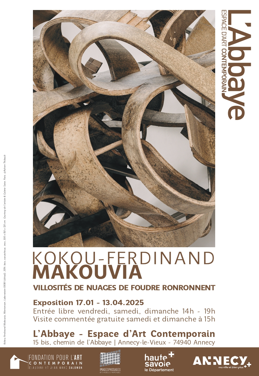 Exposition : villosités de nuages de foudre ronronnement de Kokou-Ferdinand Makouvia