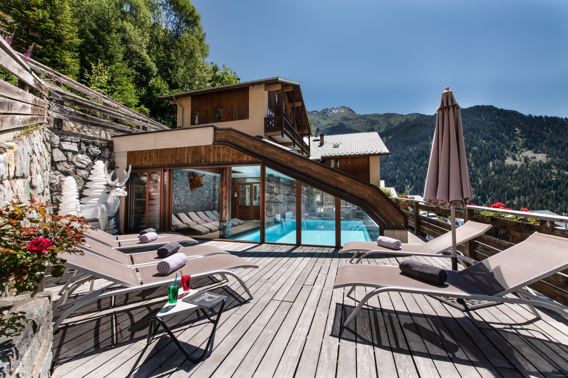 Piscine extérieure été