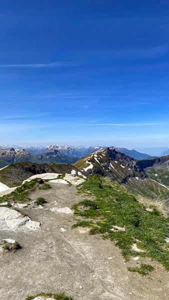 La vue depuis le Mont-Joly