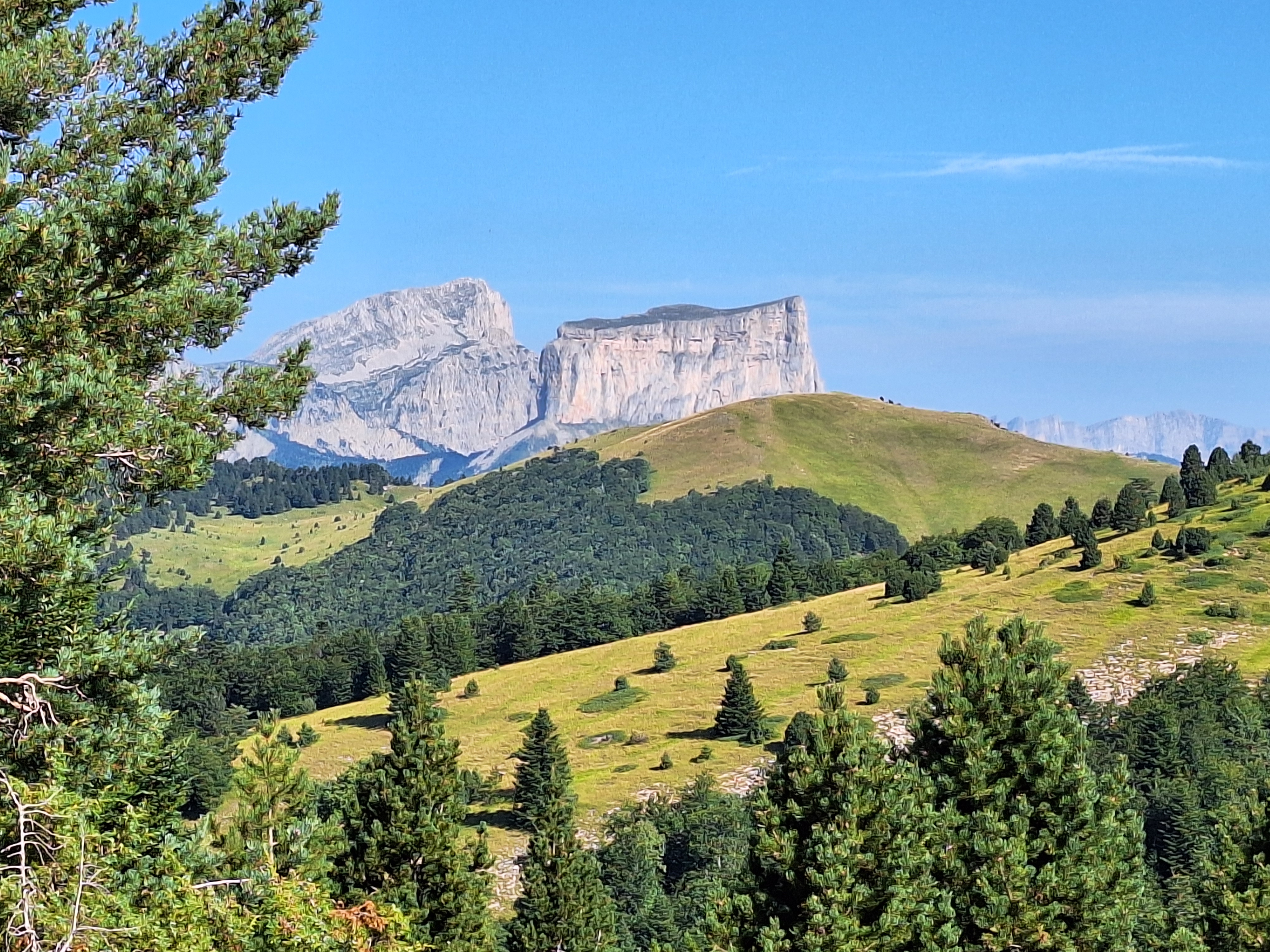 Mont Aiguille et Grand Veymont