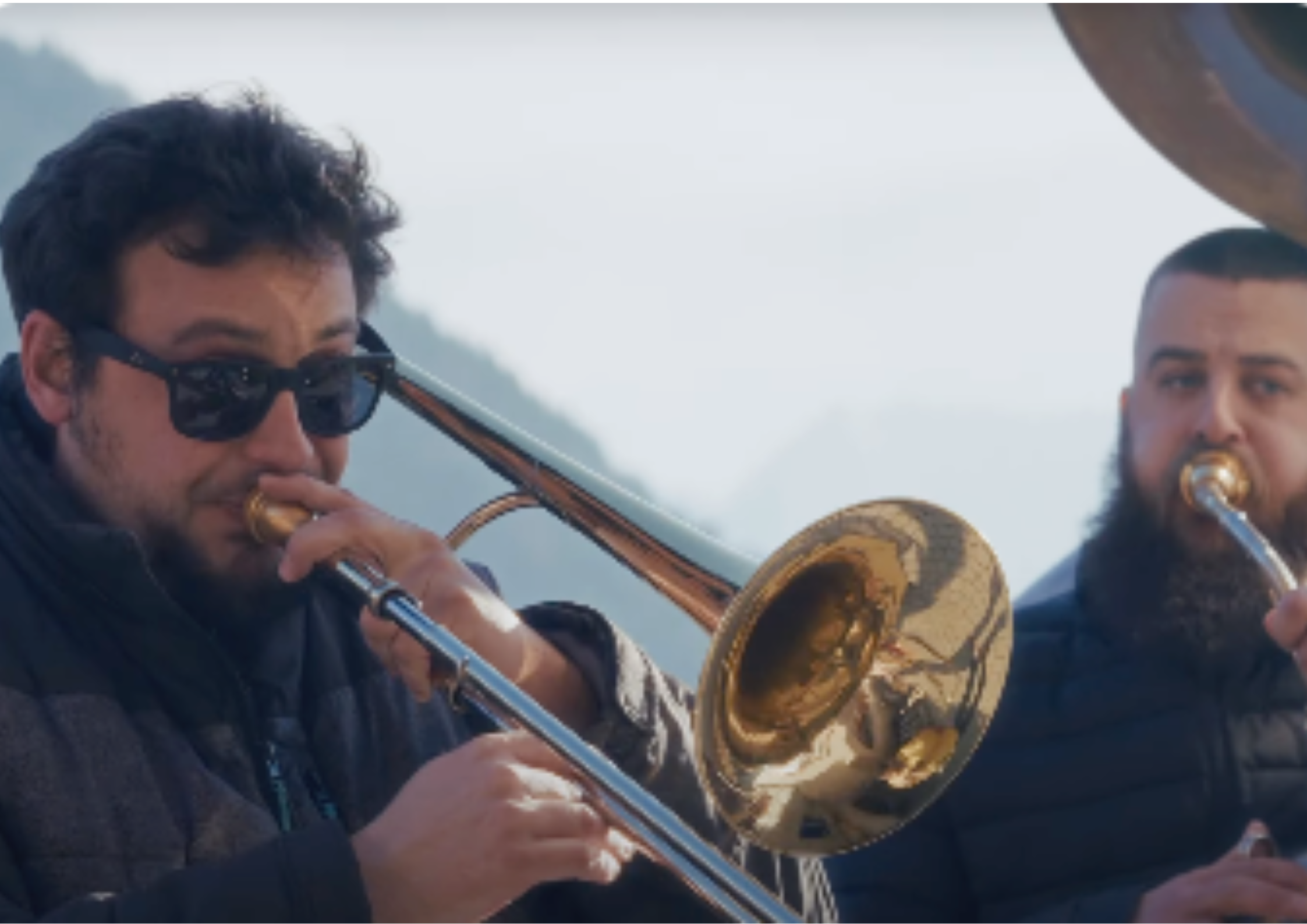 2 members of the Micro Brass group