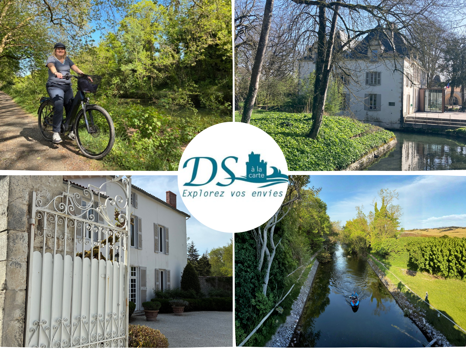 Balade insolite à vélo - Les trésors du Canal de Rompsay et de Périgny - DS à la carte