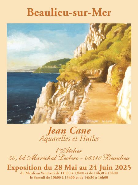 Exposition JEAN CANE - L'Atelier Beaulieu-sur-Mer_Beaulieu-sur-Mer