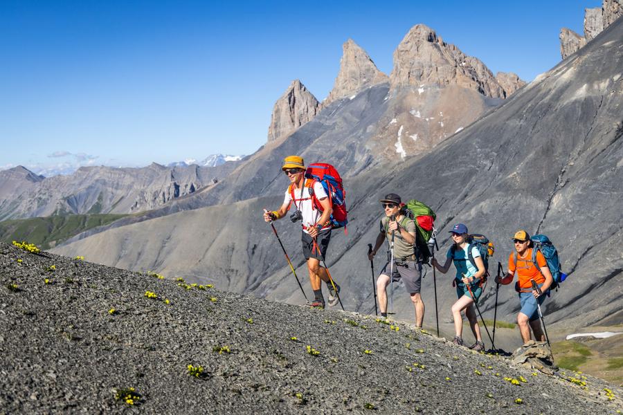 Tour des Aiguilles d'Arves - Itinérance pédestre 7 jours.