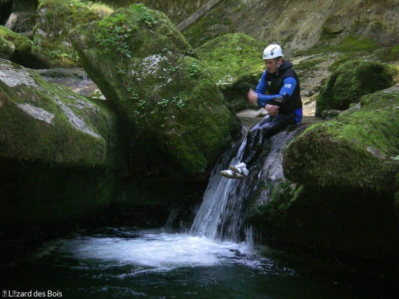 Lezard des Bois : canyoning