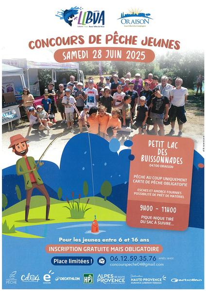 Concours de pêche jeunes