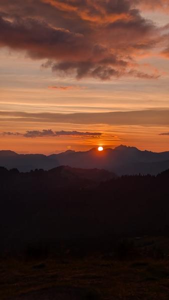 Rando-coucher de soleil_Samoëns
