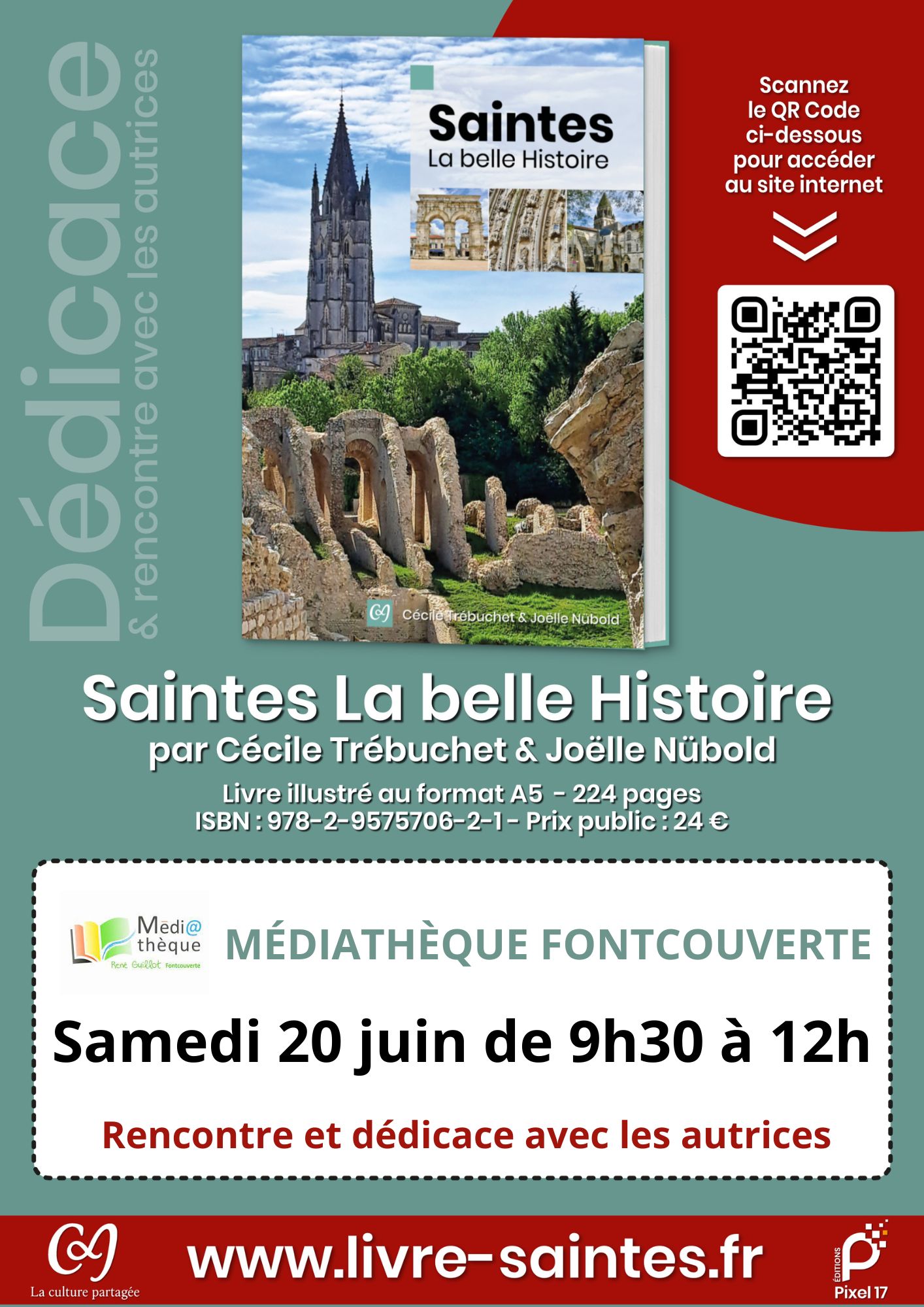 Saintes, La belle Histoire : Rencontre-dédicace