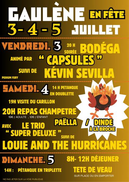 Gaulène en fête !