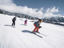 Tout schuss sur les pistes de ski