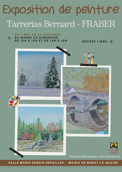 Exposition : Tarrerias Bernard – Fraber