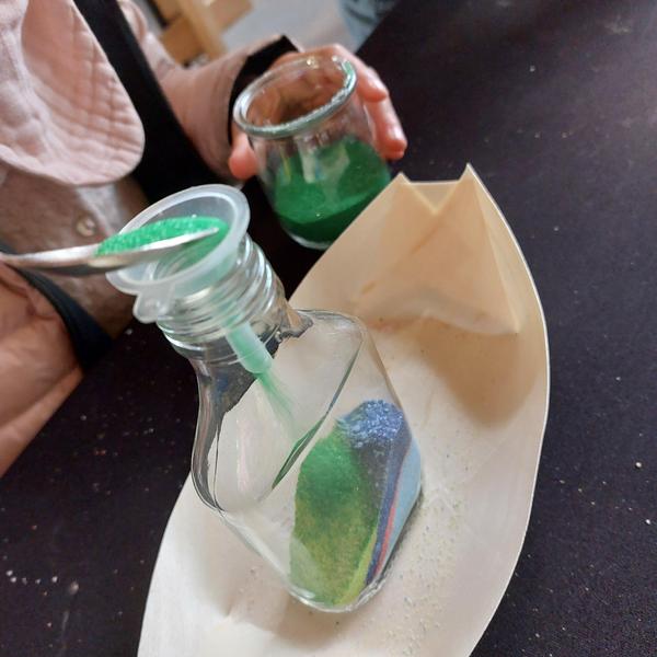 Atelier création d'une bouteille de relaxation_Les Gets