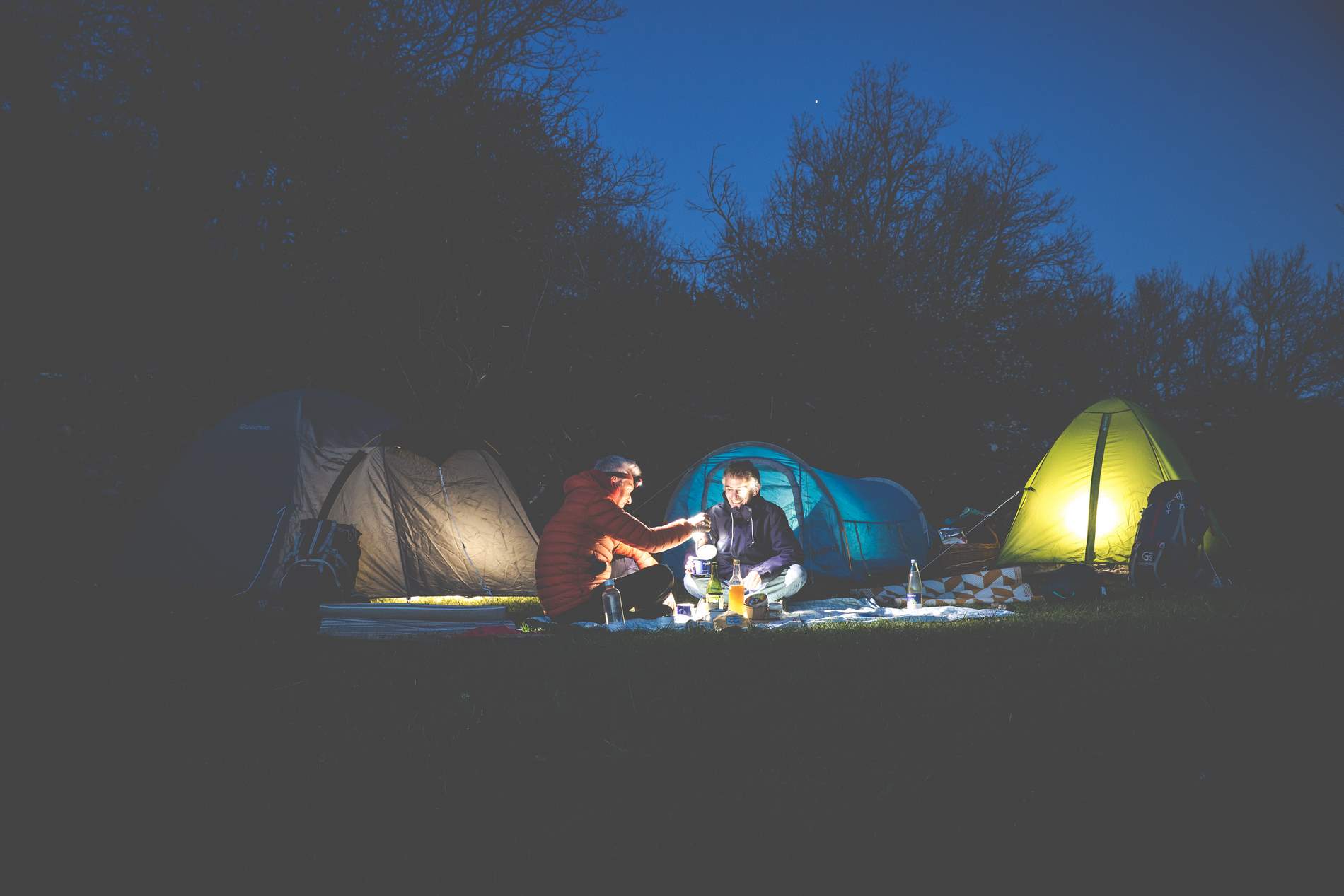 Une nuit en pleine Nature. Version sportive Randonneurs confirmés