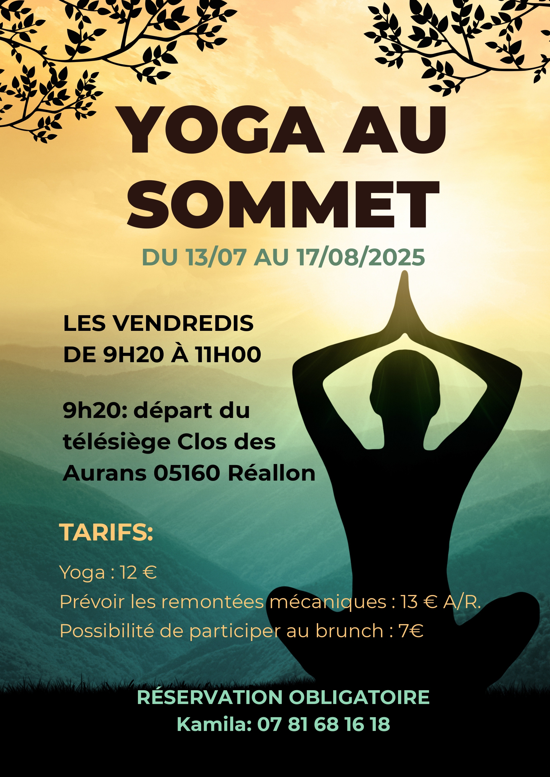 Yoga au sommet_Réallon